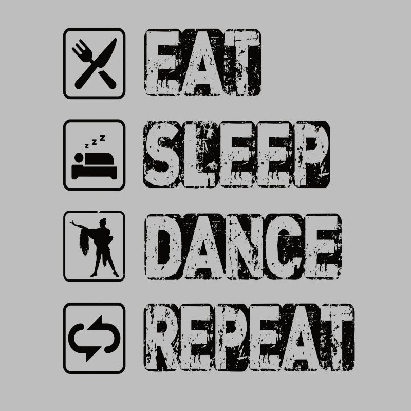 Manger Sommeil Danse Répéter