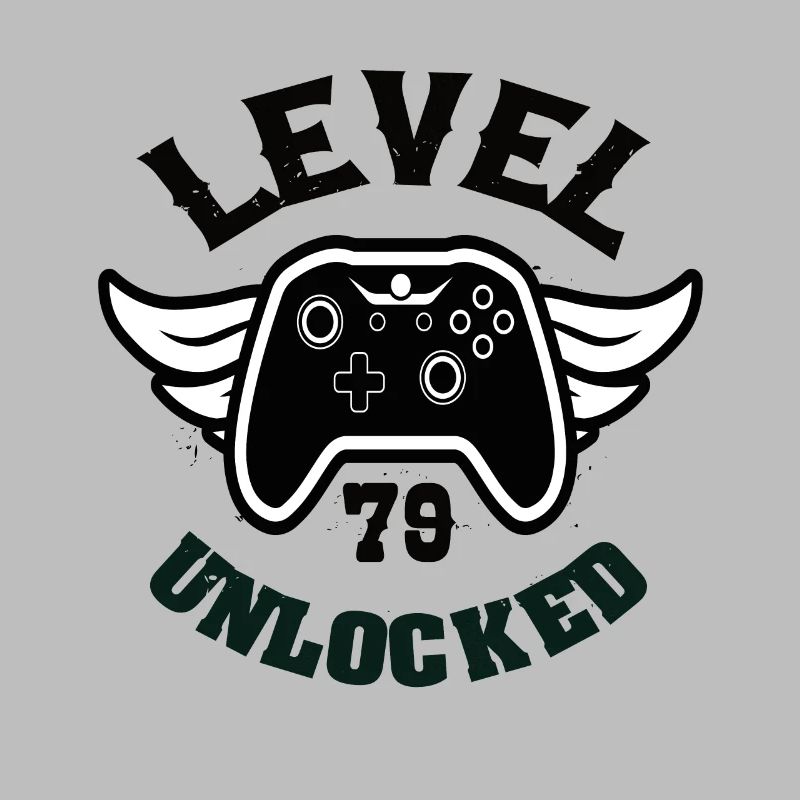 Level 79 Unlocked 79 Geburtstag
