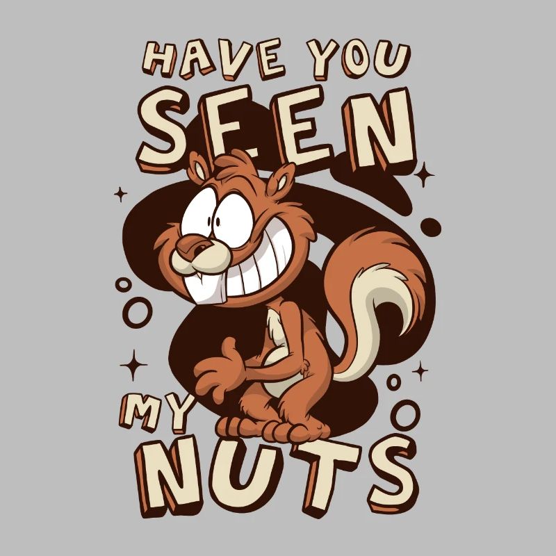 Have You Seen My Nuts Fox Squirrel