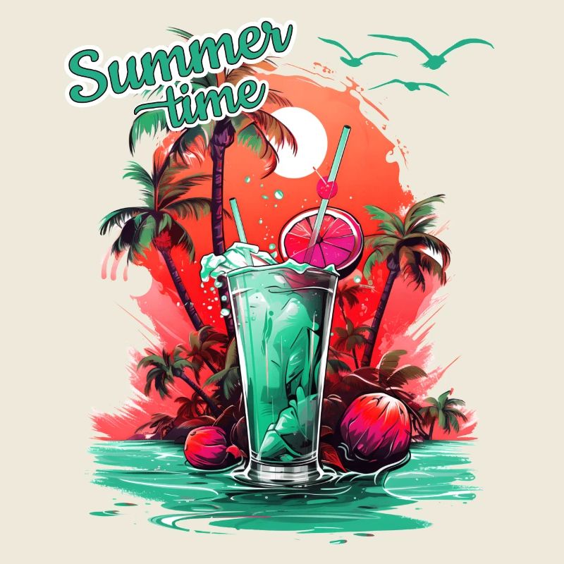 Summer Time Cocktail Beach Retreat