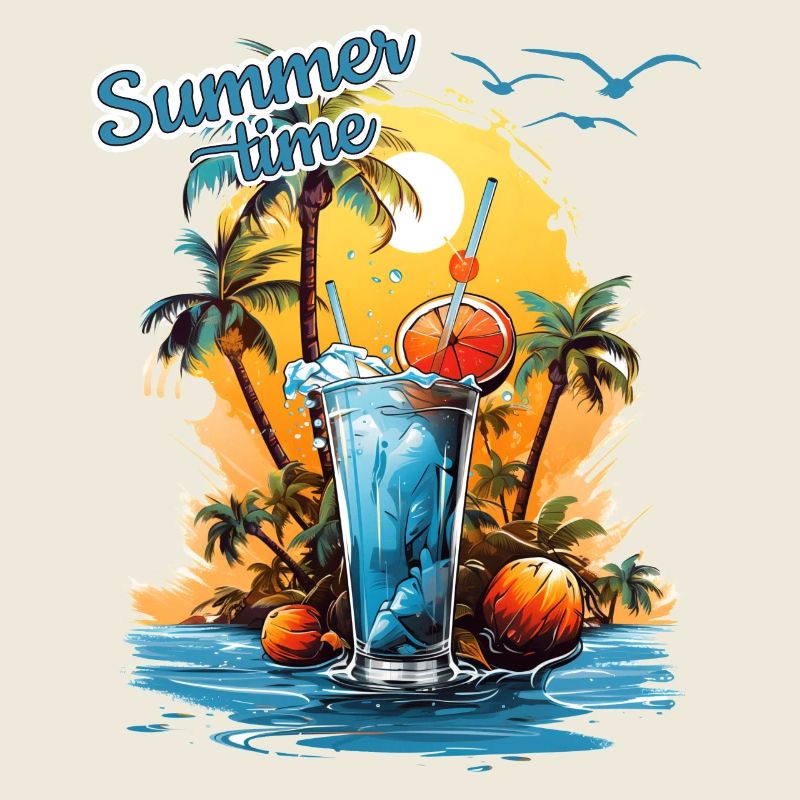 Summer Time Cocktail Beach Retreat