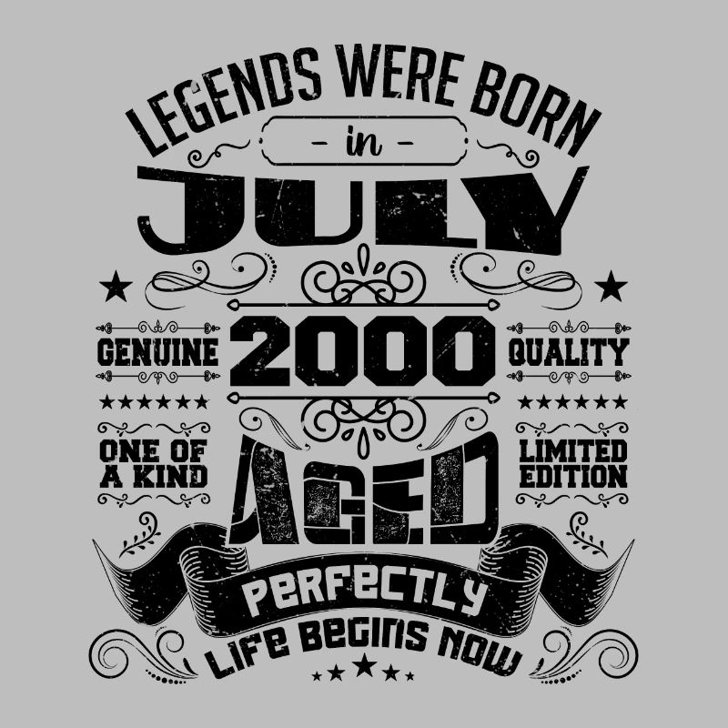 2000 Juli Geburtstagsgeschenk Juli 2000