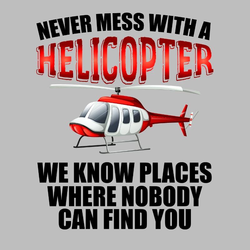 Helicopter Airplane Pilot Flight Gift
