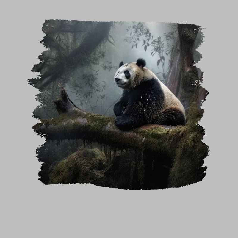 Pandas réaliste Panda Panda géant