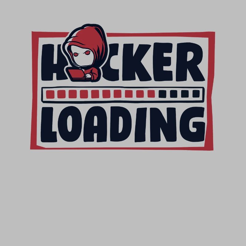 Hacker Loading Phishing Sniffer Social