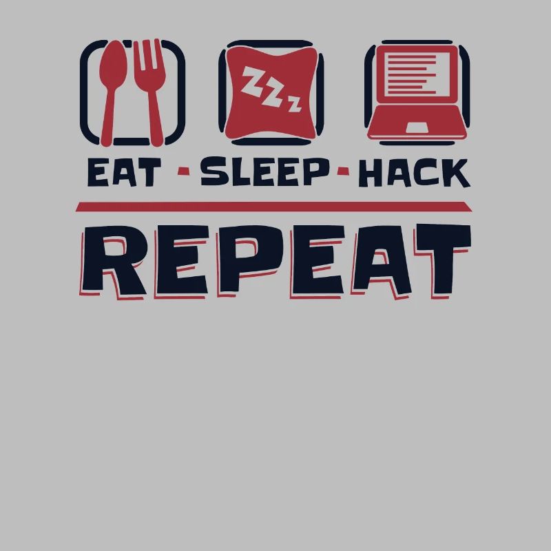 Eat Sleep Hack Repeat Social Engineering Phishing