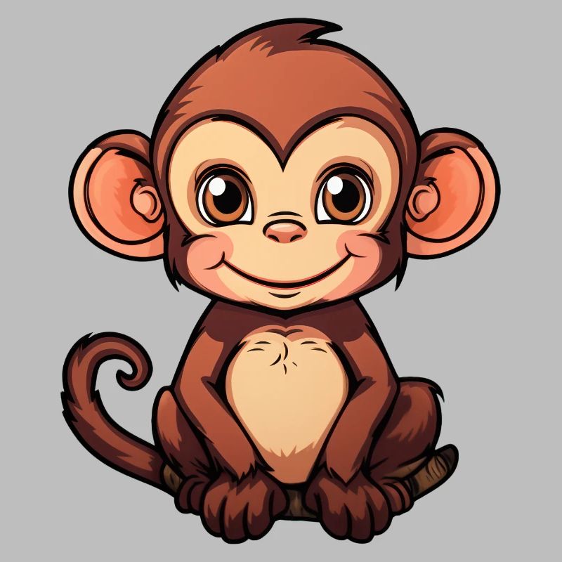 mignon petit singe