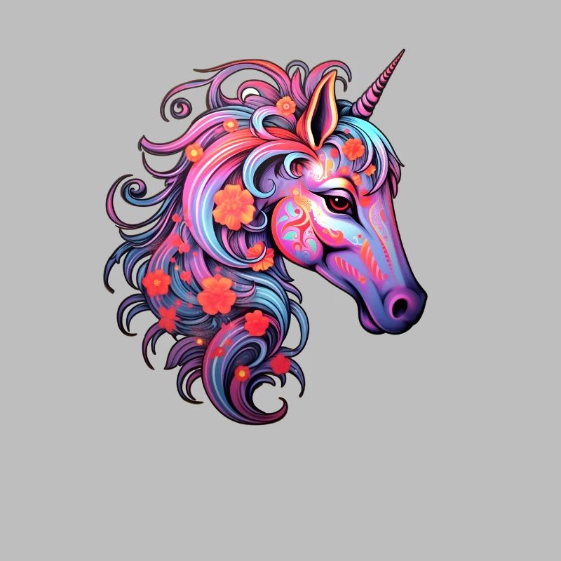 Conception esthétique de licorne