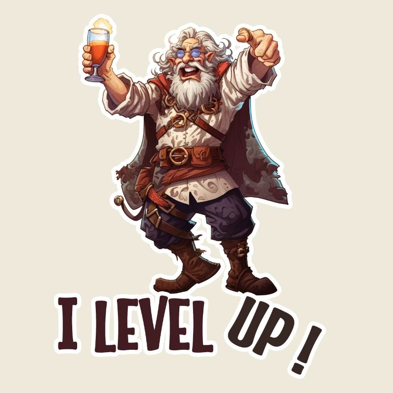 I Level Up – Drunk RPG Character