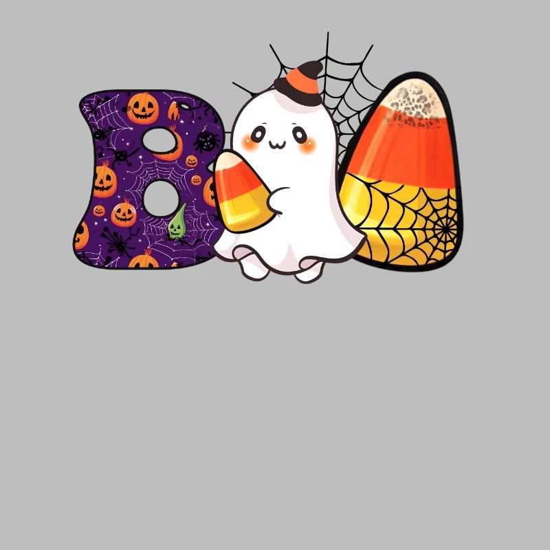 Boo Süßes oder Saures" Retro: Halloween Gespenst