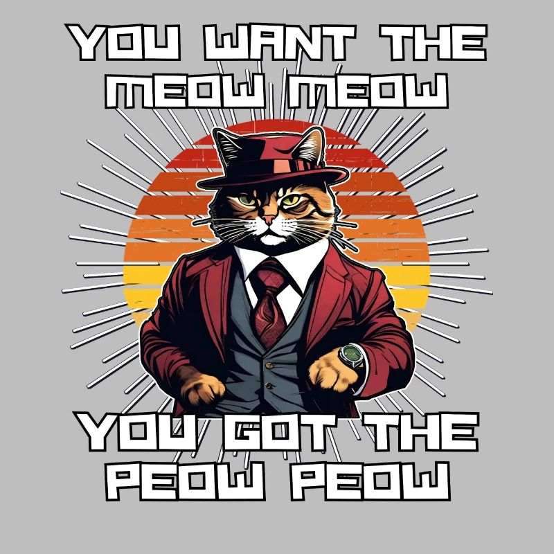 Chemise Chat Chat Cadeau Idée Mastic