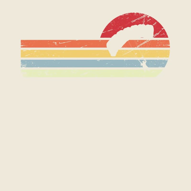 Sonne und Retro Lines - Gleitschirmfliegen -