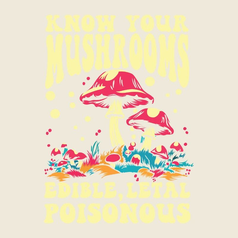 Know Your Mushrooms Edible Letal