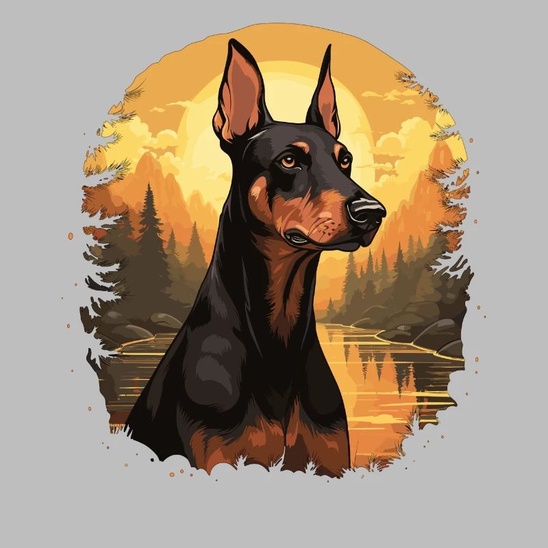 Chien Doberman