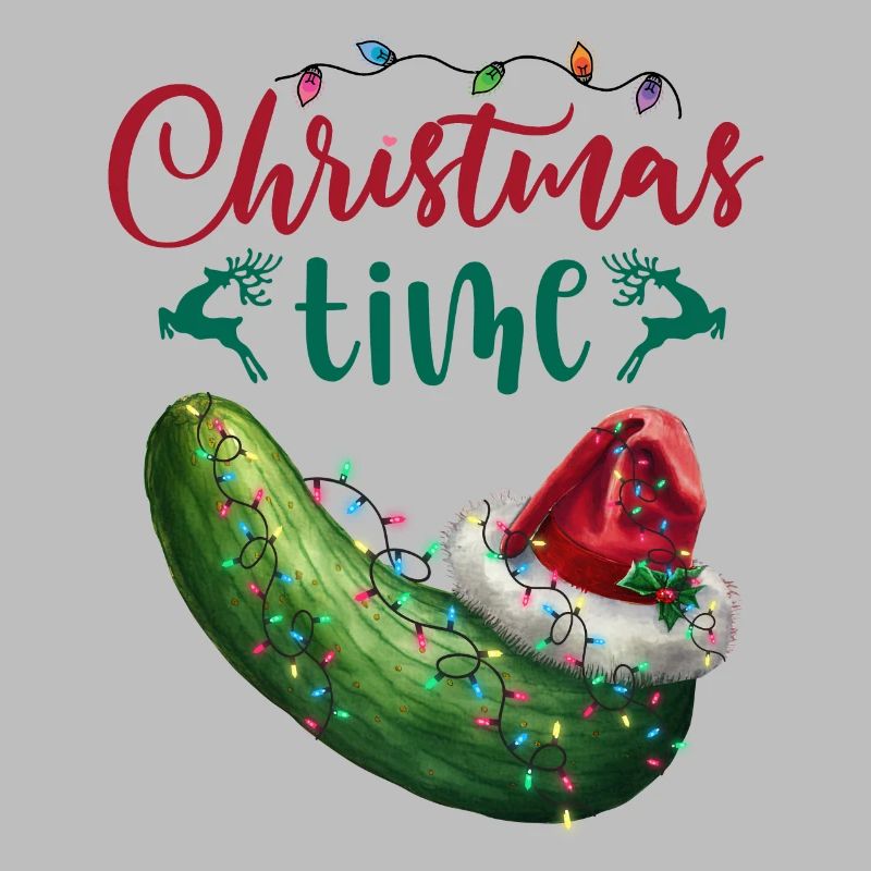 Joyeux Noël Drôle de Noël Concombre