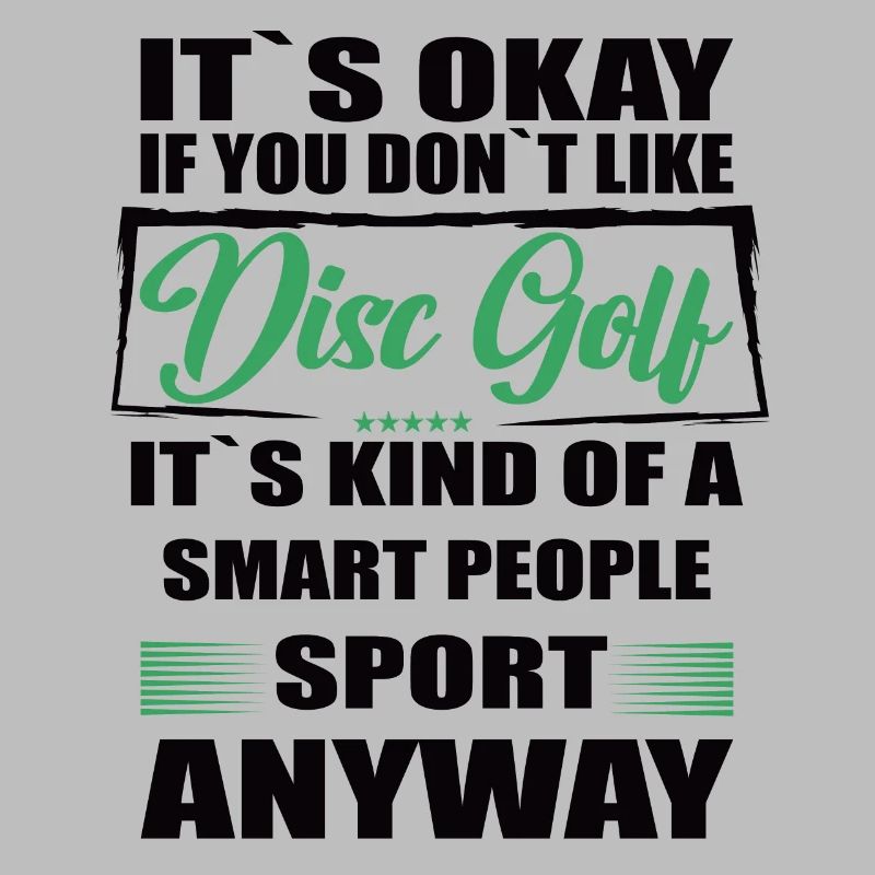 Ce n’est pas grave si vous n’aimez pas le disc golf
