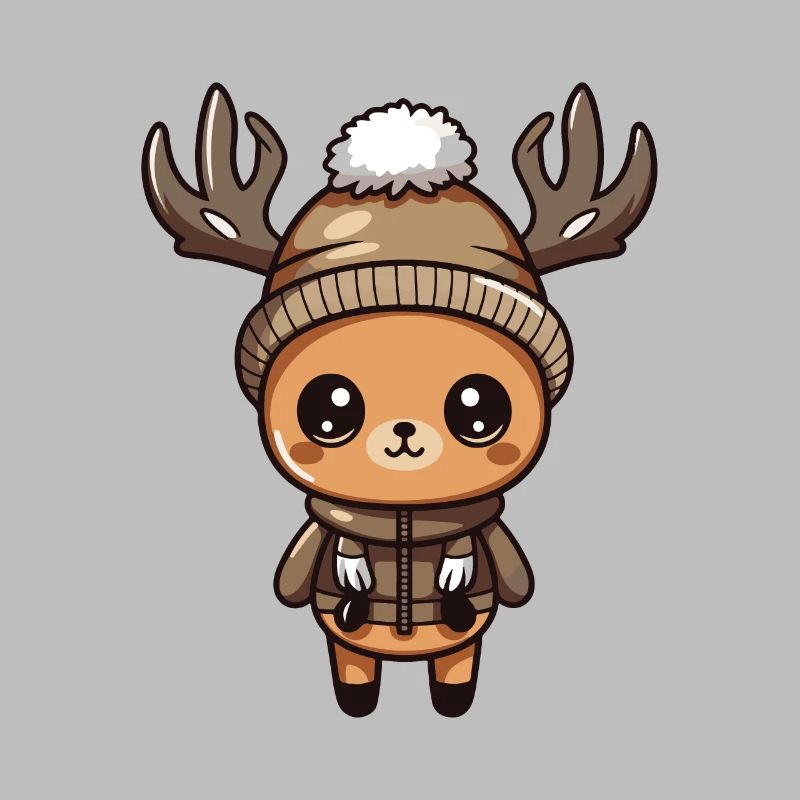 Cerf Mignon Hiver
