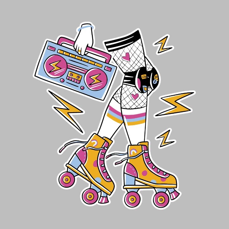Retro Rollers Groove Vibes