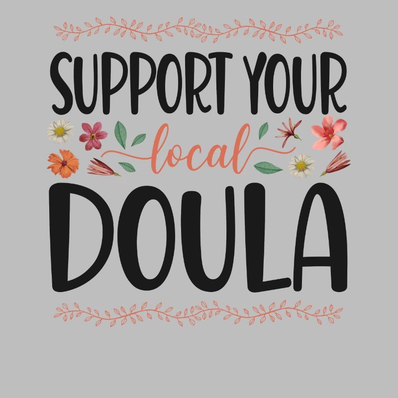 Doula Birth Worker Flower Support