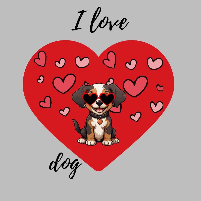 Valentine's Day Dog