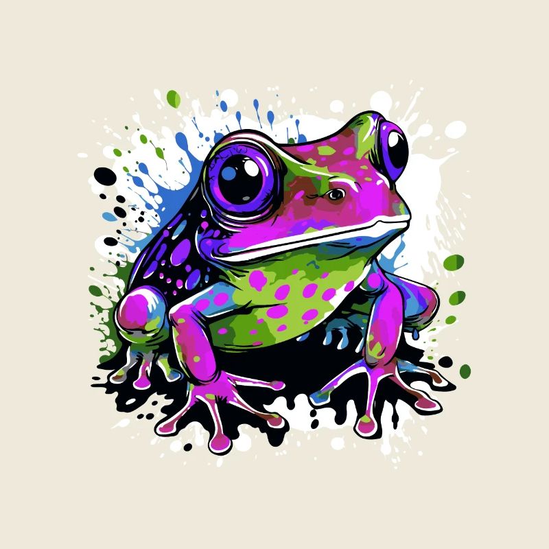 Frog Colorful