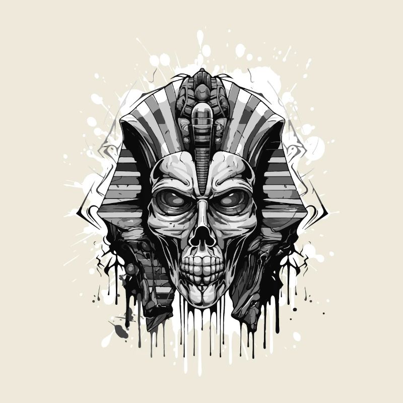 Pharaoh Skull Skeleton