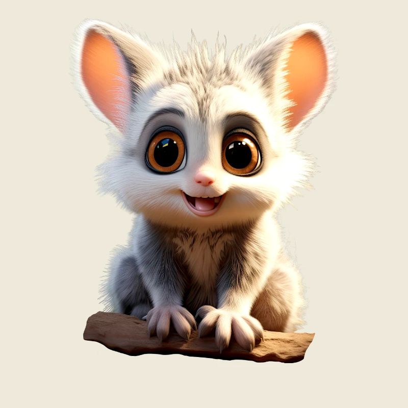 Galago Buschbaby Affen Galagos Affe Süßer Galago