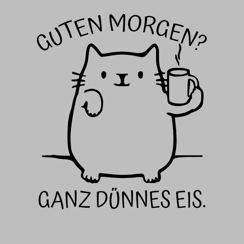 faule Katze Spruch Spruch Geschenk Idee Kätzchen