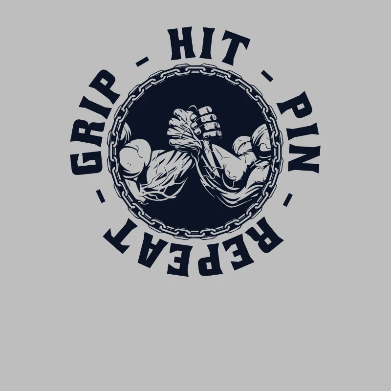 Hit Pin Répéter les techniques de lutte à la main Bras