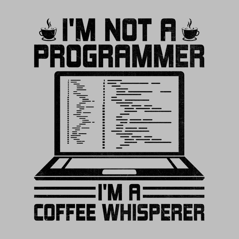 Kaffee-Codierung Programmierer Programmierer Entwickler Nerd Coff