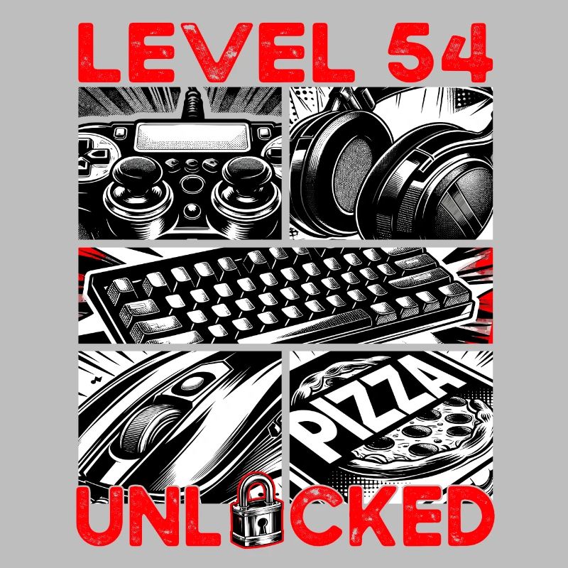 Geburtstag Level 54 freigeschaltet Gaming & Zocker