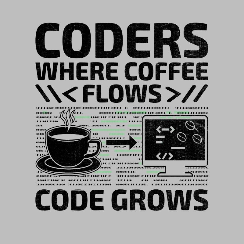 Coffee Coding Programmer Coder Developer Nerd Coff
