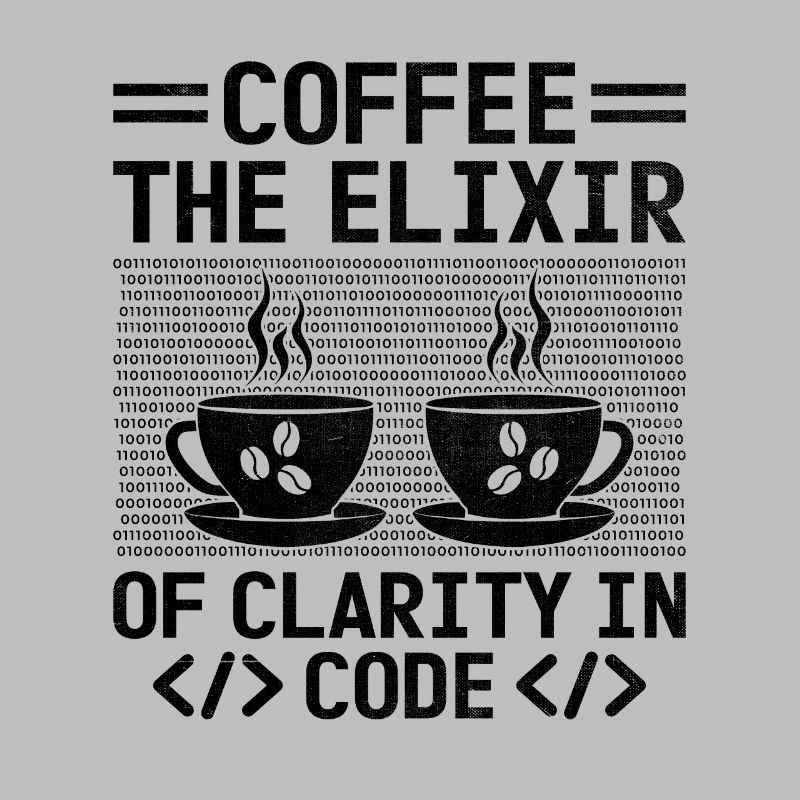 Kaffee-Codierung Programmierer Programmierer Entwickler Nerd Coff