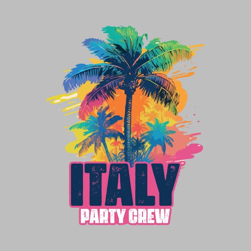 Vacances de l’équipage de fête en Italie