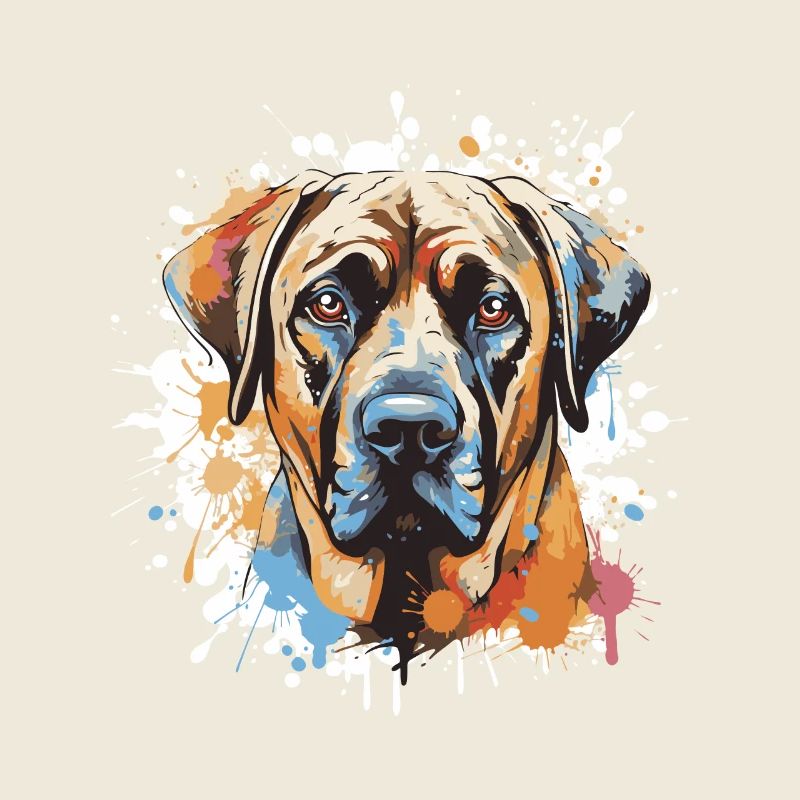 Kangal Dog Pop Art Head
