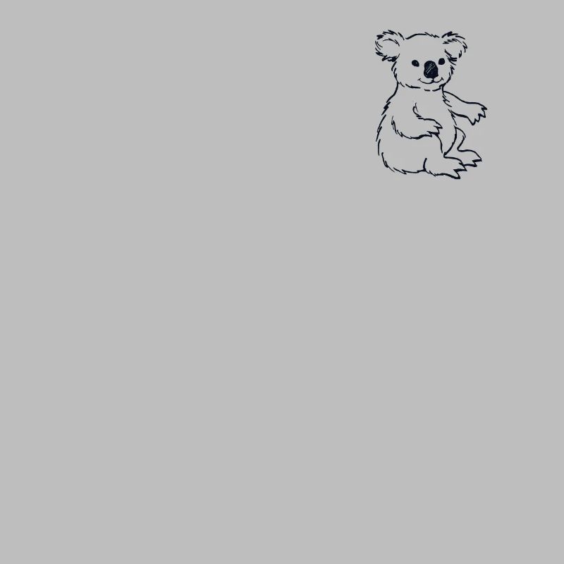 Koala Logo Emblem Koalabear Eucalyptus Lover Koala