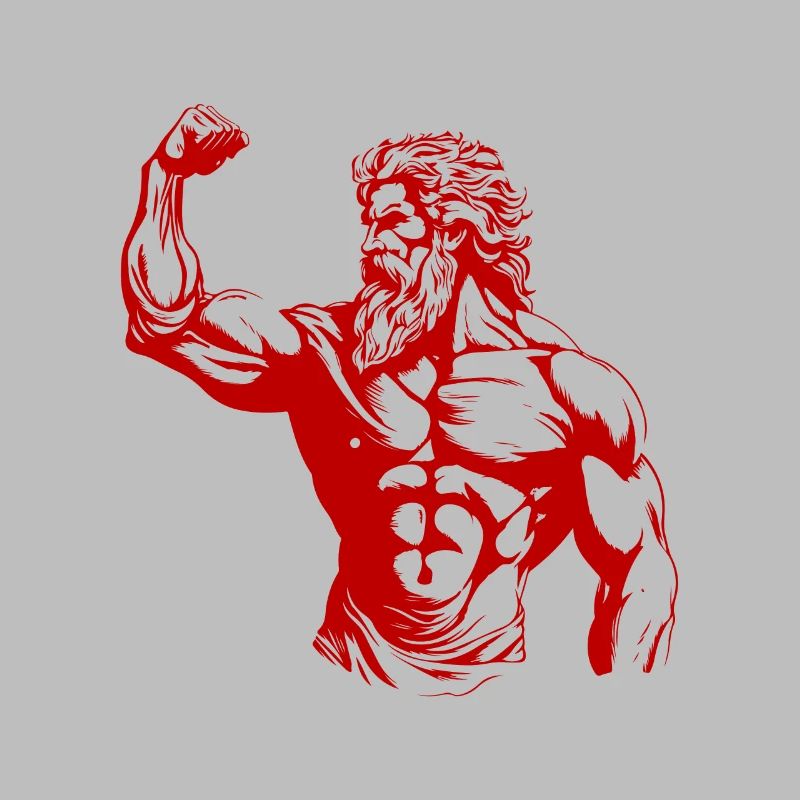 Greek Fighter Ancient Statue