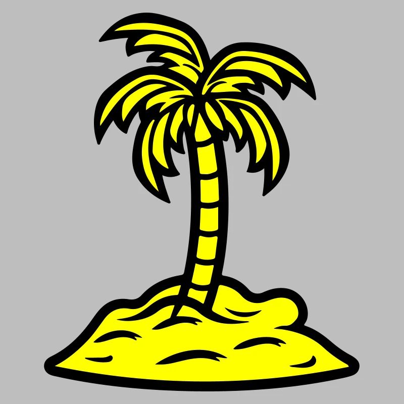 Palm Island Vacation Summer