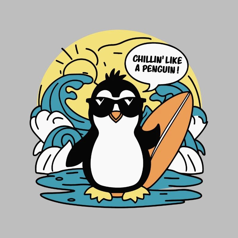 CHILLIN' COMME UN PINGOUIN