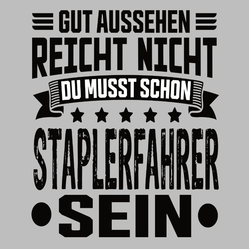 Staplerfahrer Stapler Gabelstapler Staplerfahrerin