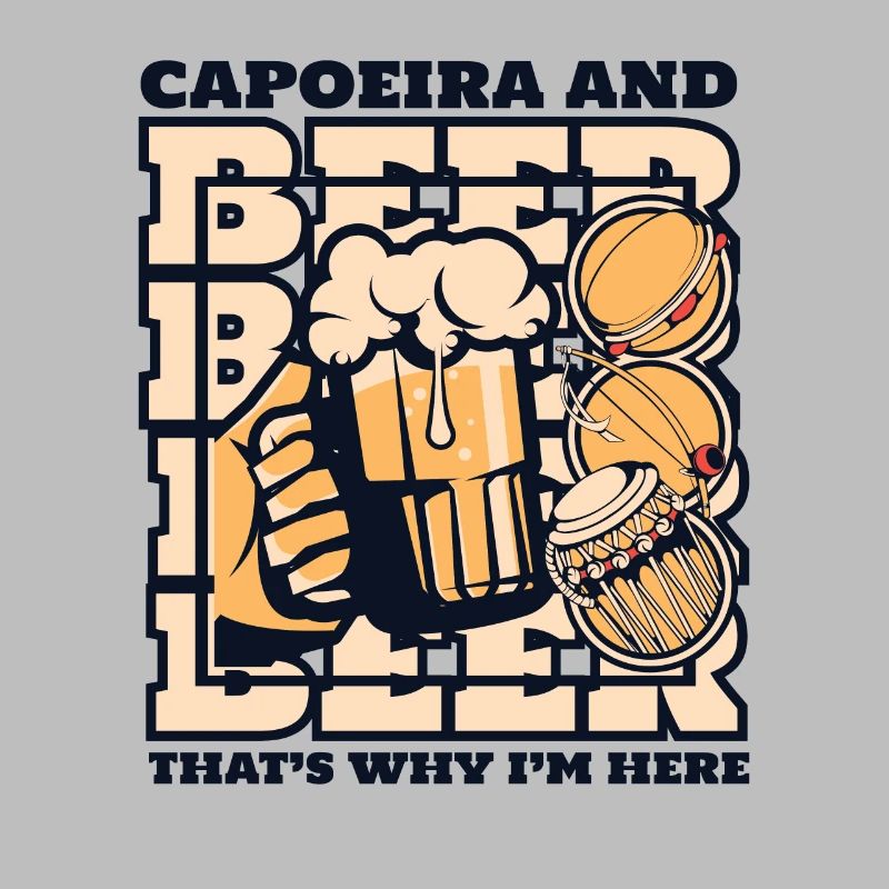 Capoeira und Bier Darum bin ich hier Ginga Dance