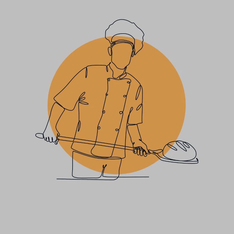 Lineart Bread Dough Bread Maker Bread Queen Bread