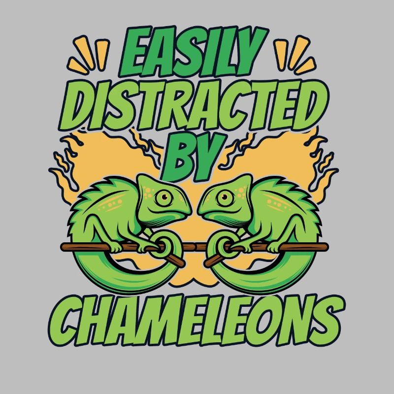 Easily Distracted By Chameleons Veiled Panther