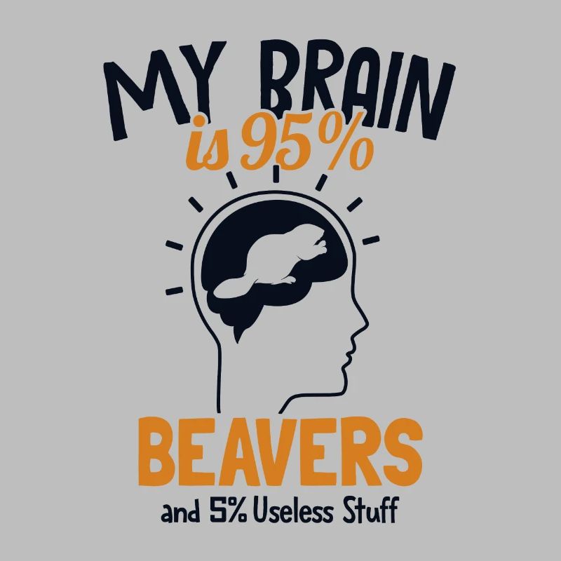 Mon cerveau est composé à 95 % de castors Castor Canadensis