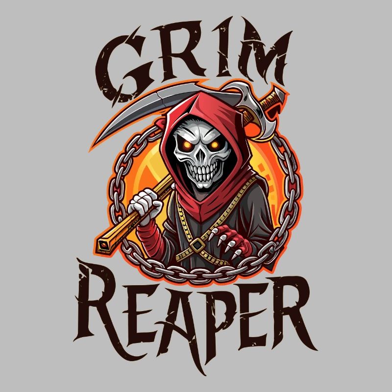 SCHÄDEL, SENSENMANN