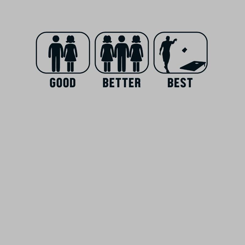 Good Better Best Cornhole Bean Bag Game Boards