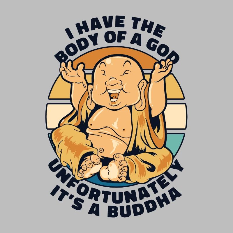 Ich habe den Körper einer buddhistischen Gott-Symbol-Statue