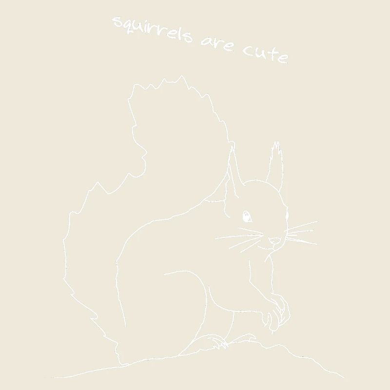 Eichhörnchen lineart