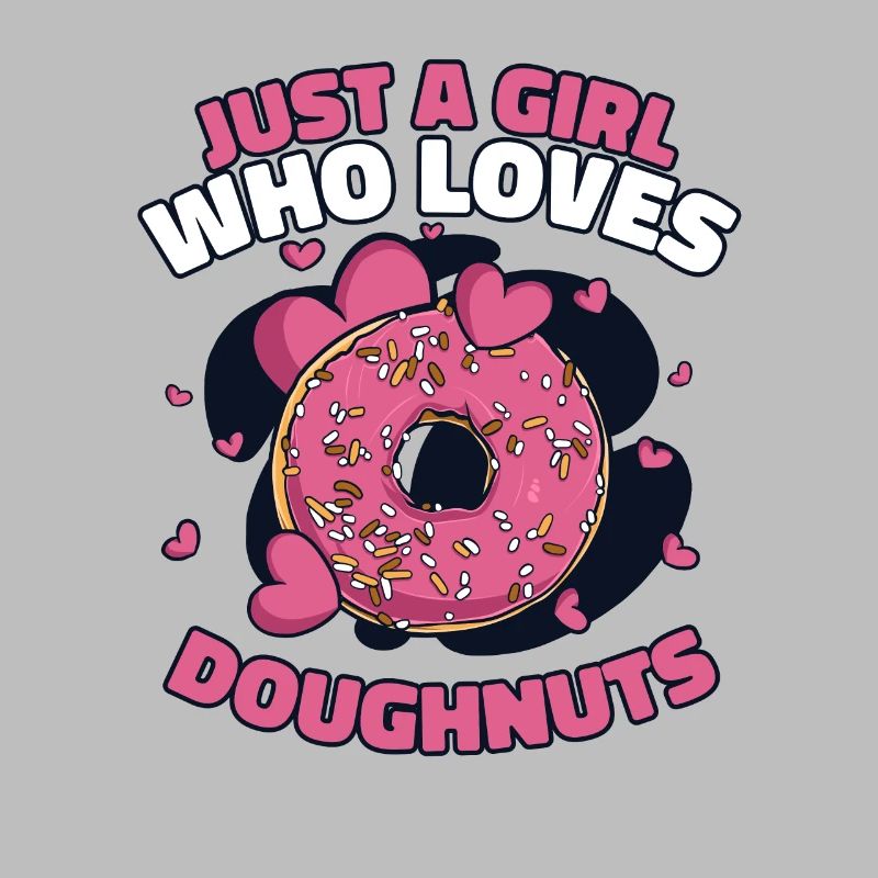 Mädchen, Das Donuts liebt Donuts Maker Glasiert