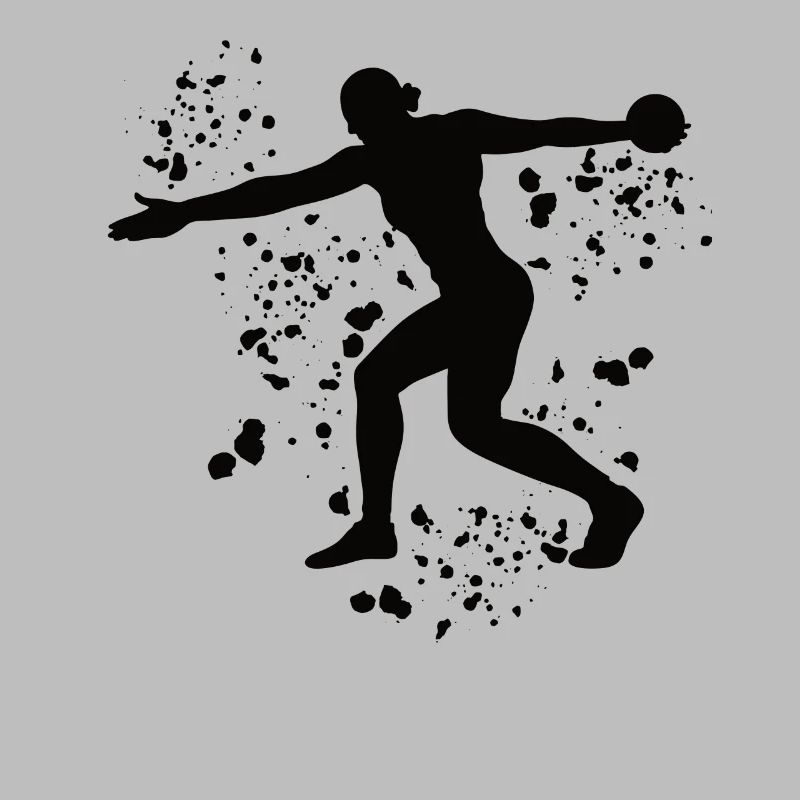 Diskuswerfer Colorsplash Diskuswurf